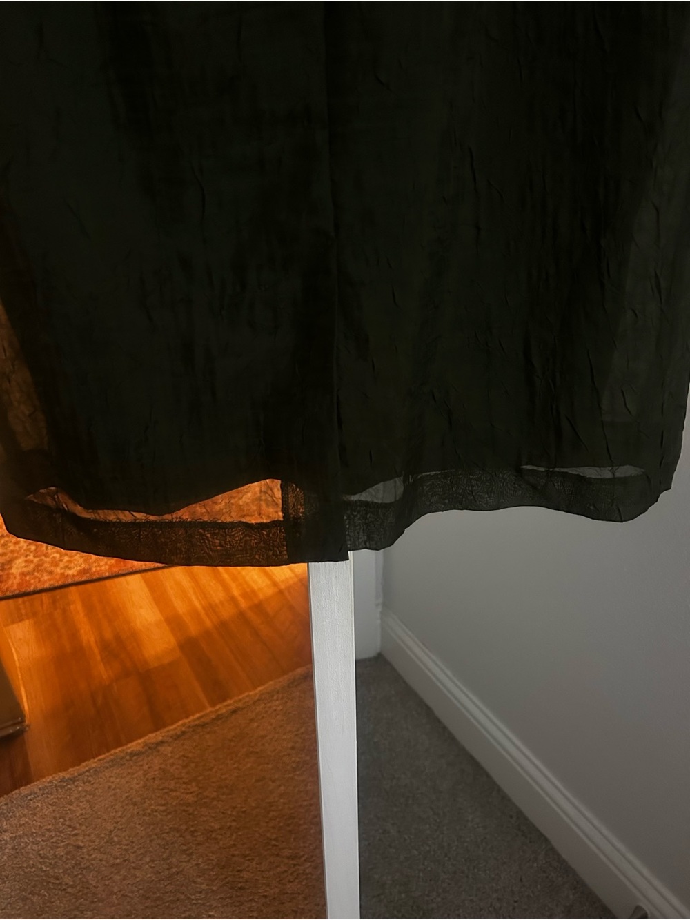 R&M Richards Sleeveless Textured Midi Dress in Dark Green - Picture 9 of 11